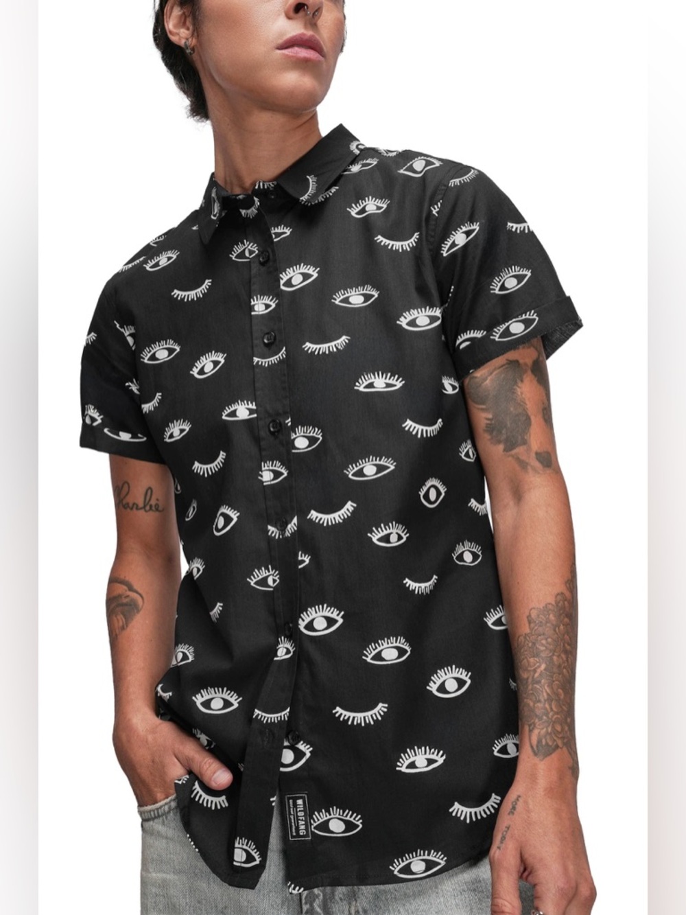 Wildfang | Blink Button Up | 3Xl